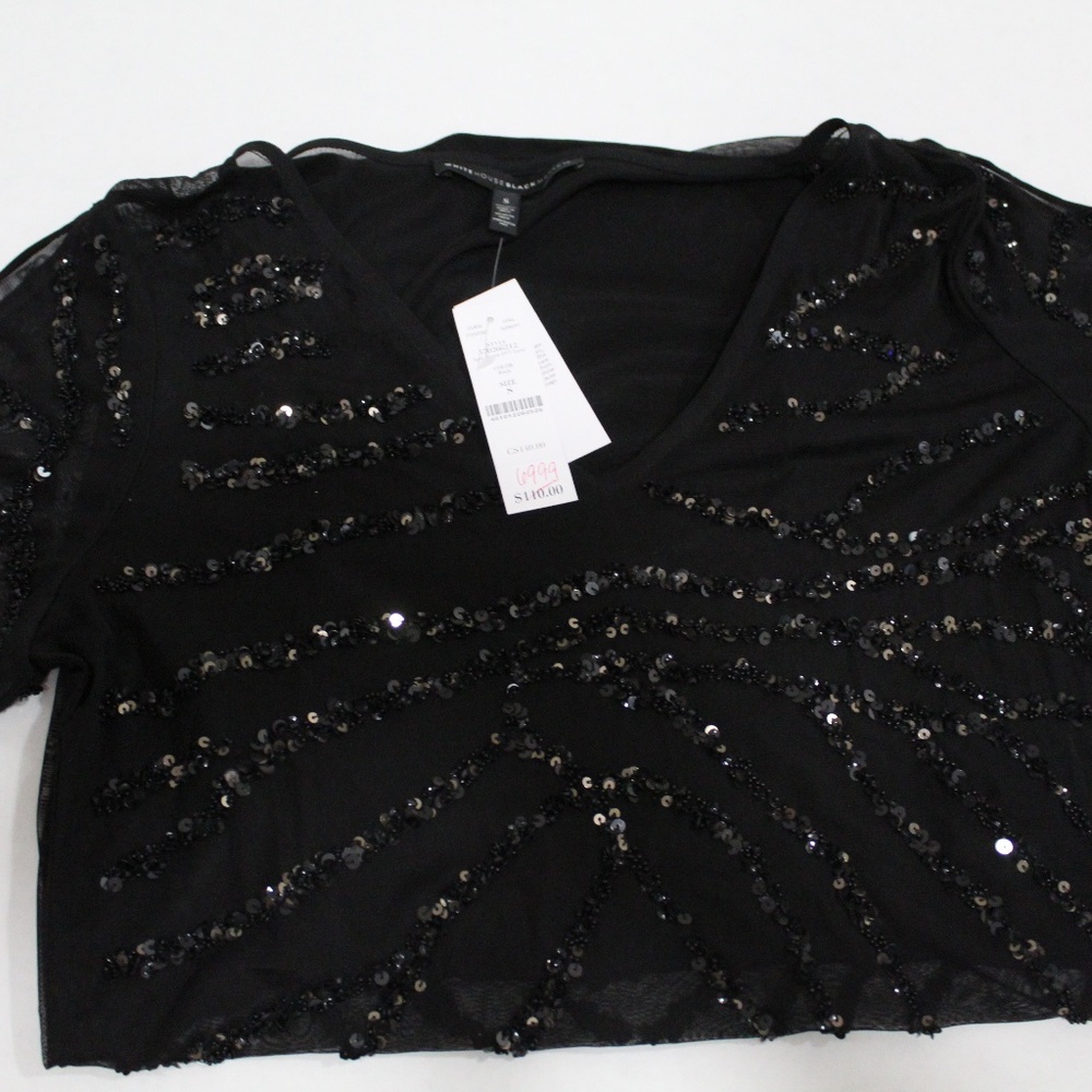 White House Black Market Embellished Tunic - Picture 4 of 8